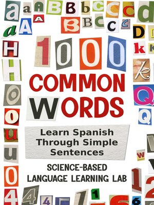 cover image of 1000 Common Words